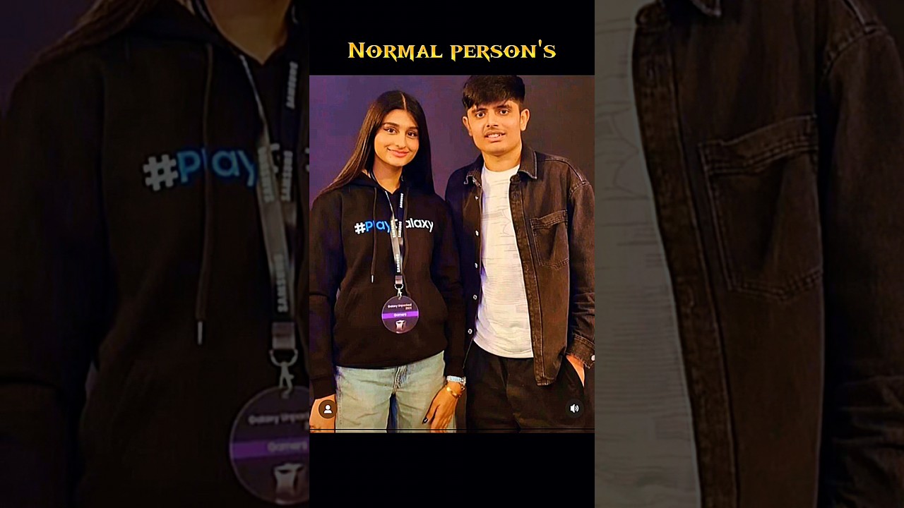 Reel vs Reality🗿 Ajjubhai and payal gaming 