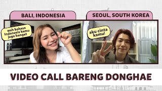 VIDEO CALL BARENG DONGHAE SUPER JUNIOR