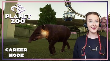TAPIRS & TRANSPORT RIDES // Planet Zoo: Career