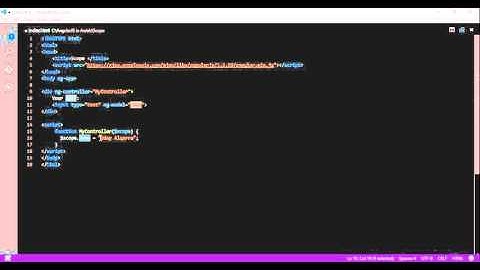 Scope  - 10 - AngularJS in Arabic