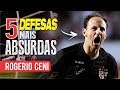 As 5 DEFESAS mais ABSURDAS de ROGÉRIO CENI