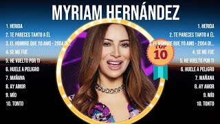 Myriam Hernández 2024 Best Songs Greatest Hits Full Album