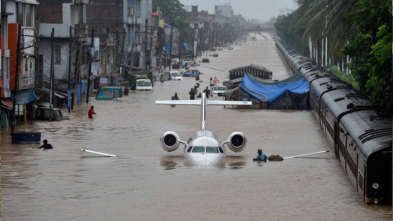 Мумбаи под водой: разрушительные наводнения августа 2025 года