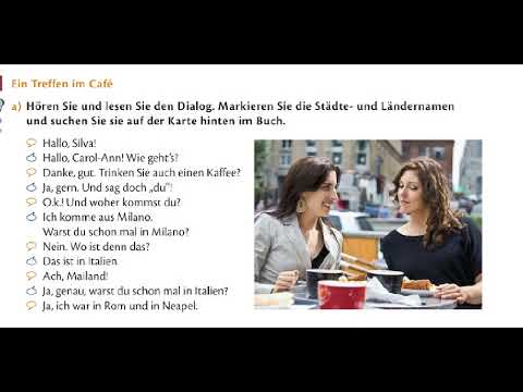 (გერმანული ენა) მოსასმენები 8 – Ein Treffen im Cafe