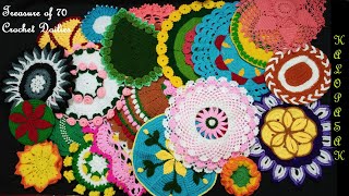 Treasure of 70 Crochet Doilies from 6