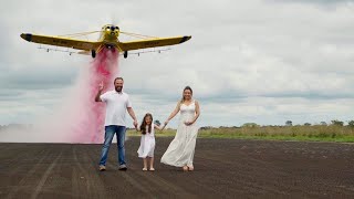 Chá Revelação com Avião - Caio & Fabiane (Emocionante)