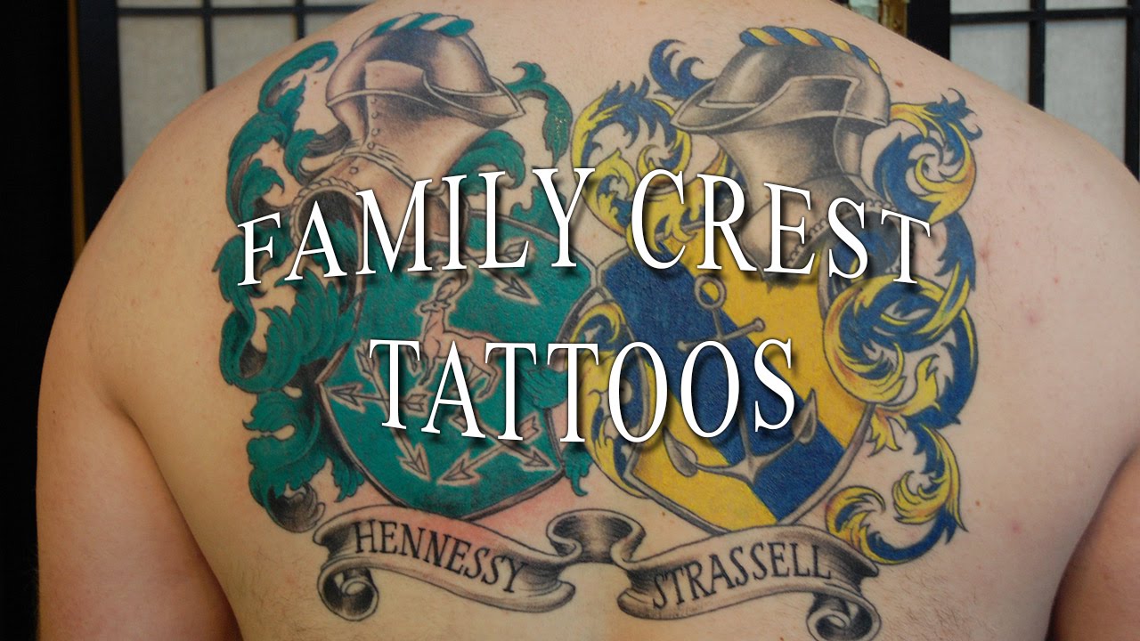 Family Crests  Cobra Custom Tattoo