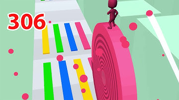 Layers Roll - Level  306 - Gameplay Walkthrough - All Level (iOS, Android)