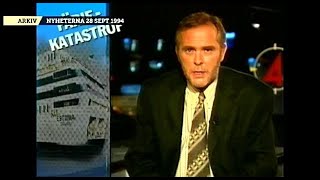 Estonia-katastrofen - TV4 Nyheterna 28/9 1994