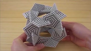 Intersecting Pentagonal Pyramids Snub Cube Variation (Zen Magnets)