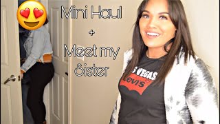Mini Haul Meet My Baby Sister Chels Lorraines Life