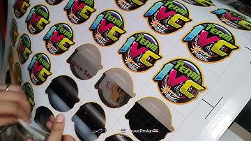 Graphtec CE7000 sticker with lamination full cutting