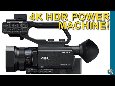 Sony HXR-NX80 Compact 4K Camcorder Unboxing & First Look