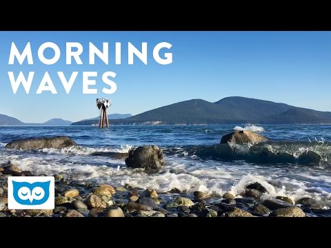 Gentle Morning Waves - 2 Hours Relaxing Waves & Ambient Nature Sounds