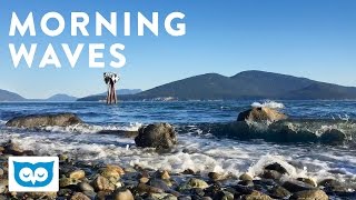 Gentle Morning Waves - 2 Hours Relaxing Waves & Ambient Nature Sounds