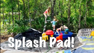 Creating a kid splash pad from reclaimed materials @ The Mess by The Mess RV Homestead 186 views 1 year ago 5 minutes, 6 seconds
