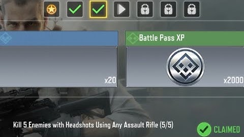 Call Of Duty Mobile Kill 5 Enemies with Headshots Using Any Assault Rifle Task Complete