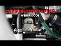 Alfa Spider Project Carburettor Tuning - Float Level & Synchronisation [Sunday Technical EP04]
