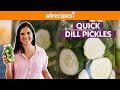 How to Make Refrigerator Crunchy Dill Pickles | Quick Pickles | Get Cookin’ | Allrecipes.com