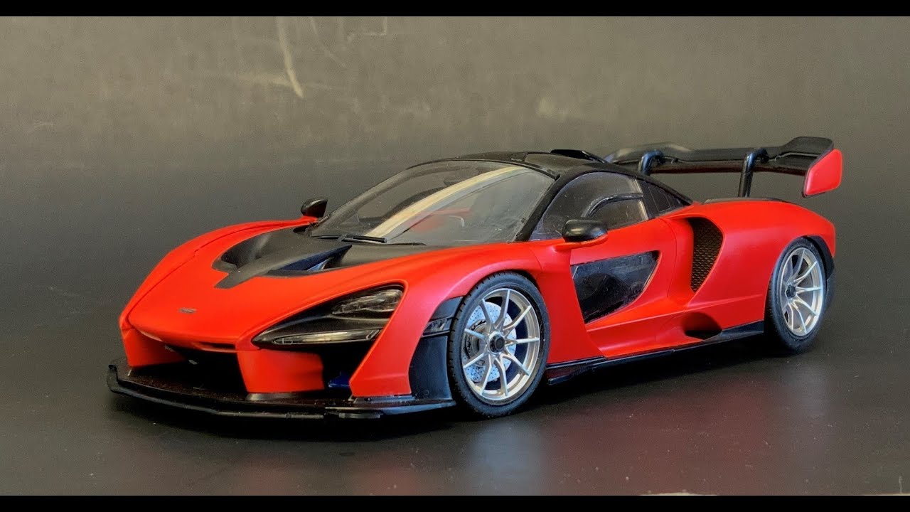 Build review of the Tamiya McLaren Senna scale model car kit