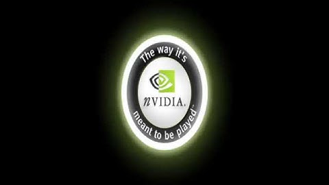 old Nvidia intro (Star Wars : Republic Commando)