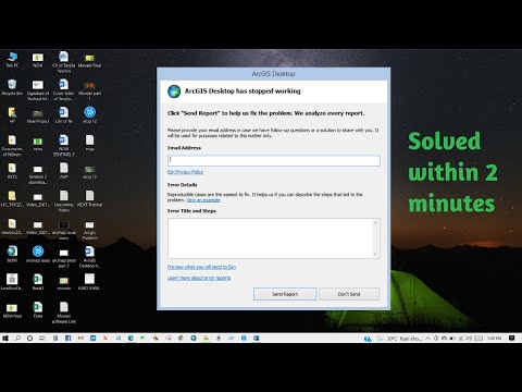 Video: Mengapa arcmap.exe crash?