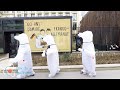 2023 02 18 melty et sa famille font une manifestation devant lambassade dallemagne