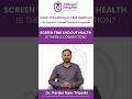 Screen Time and Gut Health Hidden Connection | Dr Parijat Ram Tripathi | Ankura Hospital #shorts
