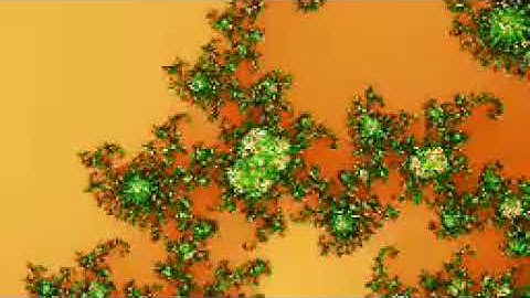 Golden Green - Mandelbrot Fractal Zoom