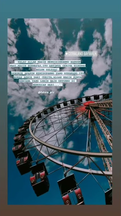 Story wa instrumen Ketika cinta bertasbih...