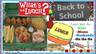 Back to School Lunch Ideas | Hot + Cold Lunches + Snack Ideas