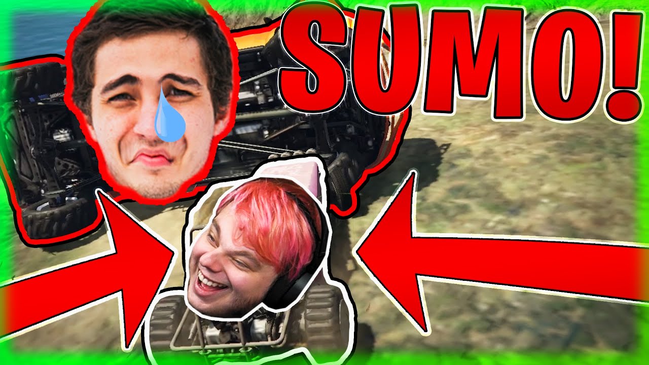 NEJŠÍLENĚJŠÍ SUMO HRA!!! | GTA | Morry&@Cuky2222&@BowTeaG&@Kellwiin&Faster