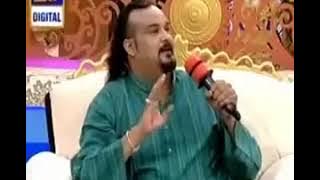 Amjad Sabri Naat tajdaar e haram