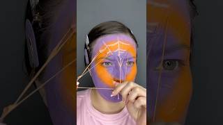 Spider web #makeup #makeuptutorial #mua #satisfying #satisfyingvideo #sfxartist #sfx #tutorial