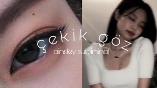 çekik göz subliminal / tek dinlemede çekik gözlere sahip ol Resimi