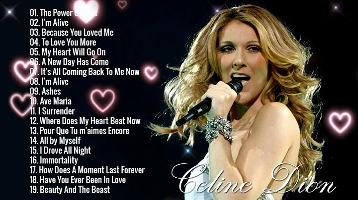 Celine Dion Greatest Hits Playlist 2025 - Best Songs Of Celine Dion - Best Love Songs Of Celine Dion