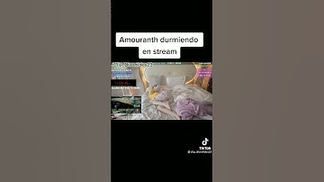 amouranth duermiendo en stream