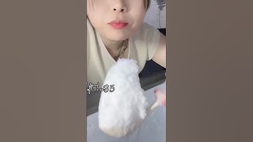 DRY & SQUEAKY FROST ICE BITES 🥶 #softice #freezerfrost #icebites #whiteice #freezer #frost