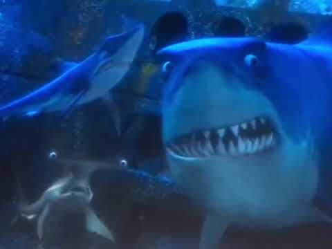 Finding Nemo mines explosions spongebob version