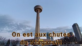 Les chutes du Niagara depuis la tour Skylon!!!#reolink #canada #quebec #voyage #nouvellevie #niagara