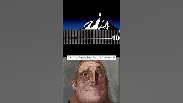 Why We Can’t See Earth’s Curvature with Our Eyes