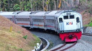 Sharp Railway Curve in Kalimenur, Kulon Progo, Yogyakarta