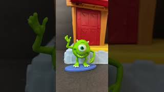 Happy Halloween | Monsters INC | Mike Wazowski & Randall | Imaginext | Vídeo de movimiento detenido