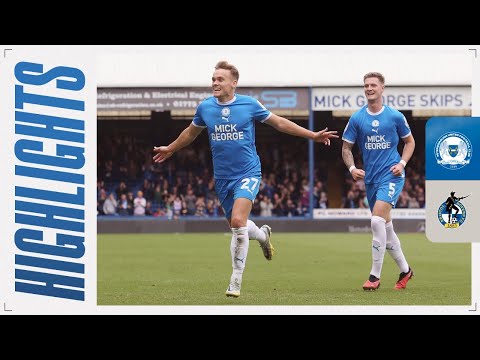 Peterborough Bristol Rovers Goals And Highlights