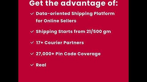 Jaisi Zarurat, Waisa Shipping Solution | NimbusPost