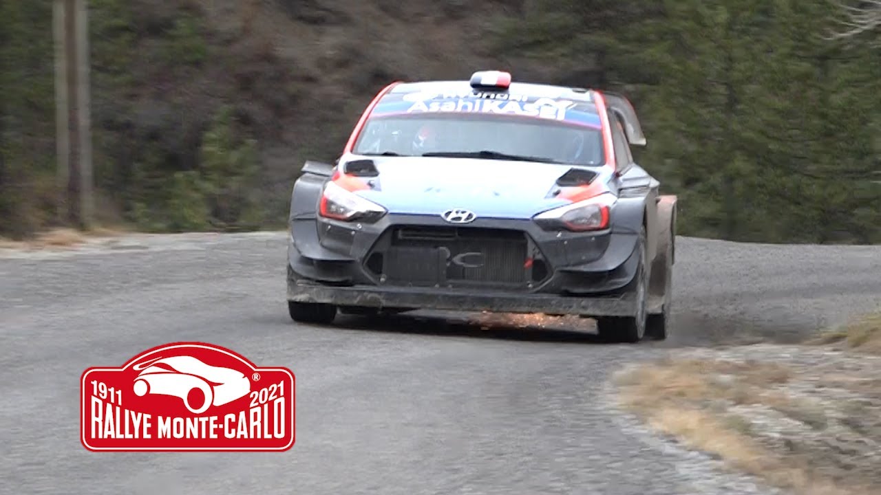 Test Monte Carlo 21 Pierre Louis Loubet Hyundai I Wrc By Papajulien Youtube