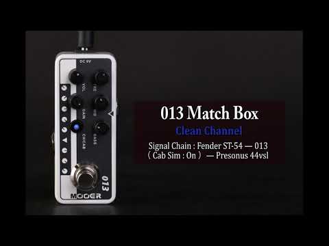 MOOER Micro Preamp 013(Matchbox)