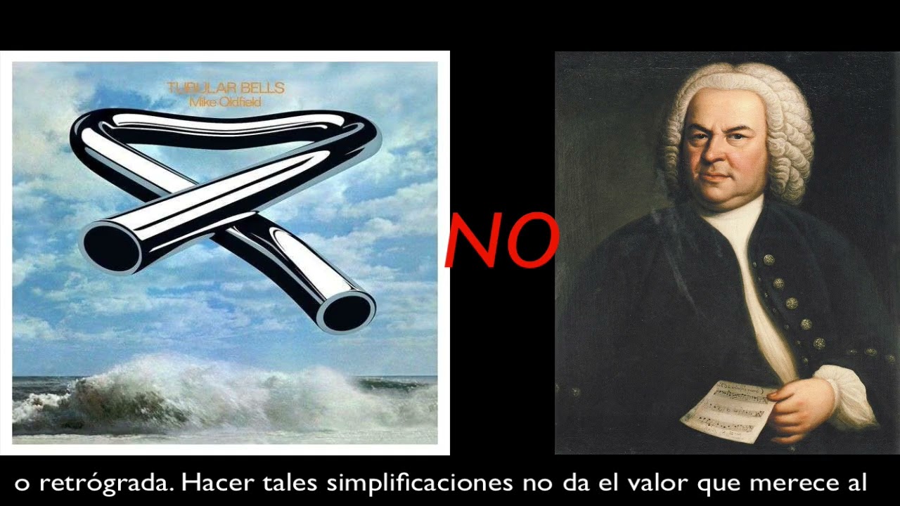 How much Bach is there in "Tubular Bells"?