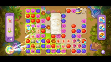 Gardenscapes Level 2050 [No booster] [Super Hard Level] #androidgameplay #gardenscapesgame #trending