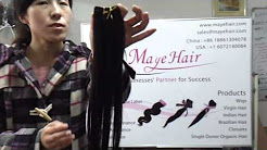 FREE Hair Extensios Samples By Maye Hair
